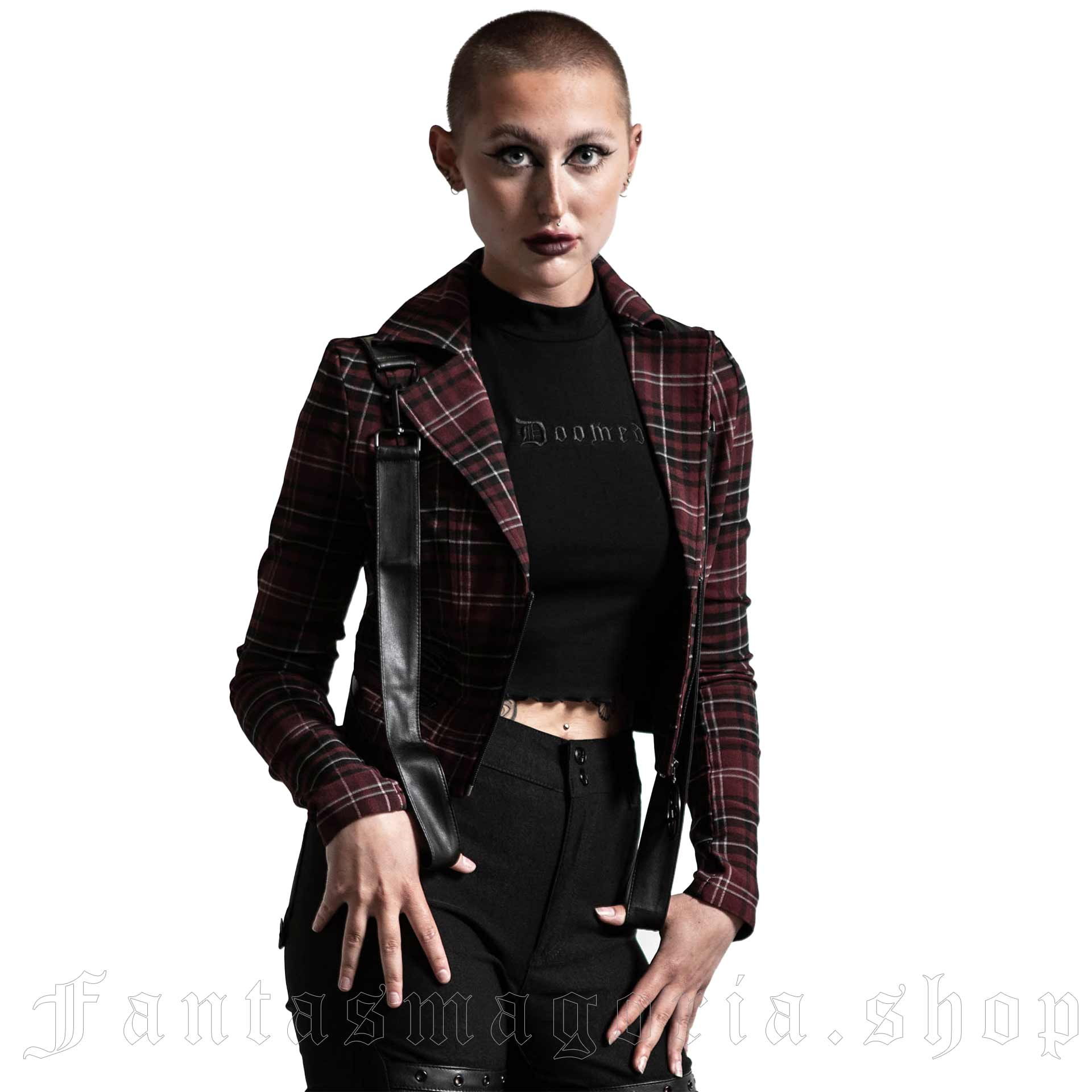 Freak Flag Blood Tartan Jacket