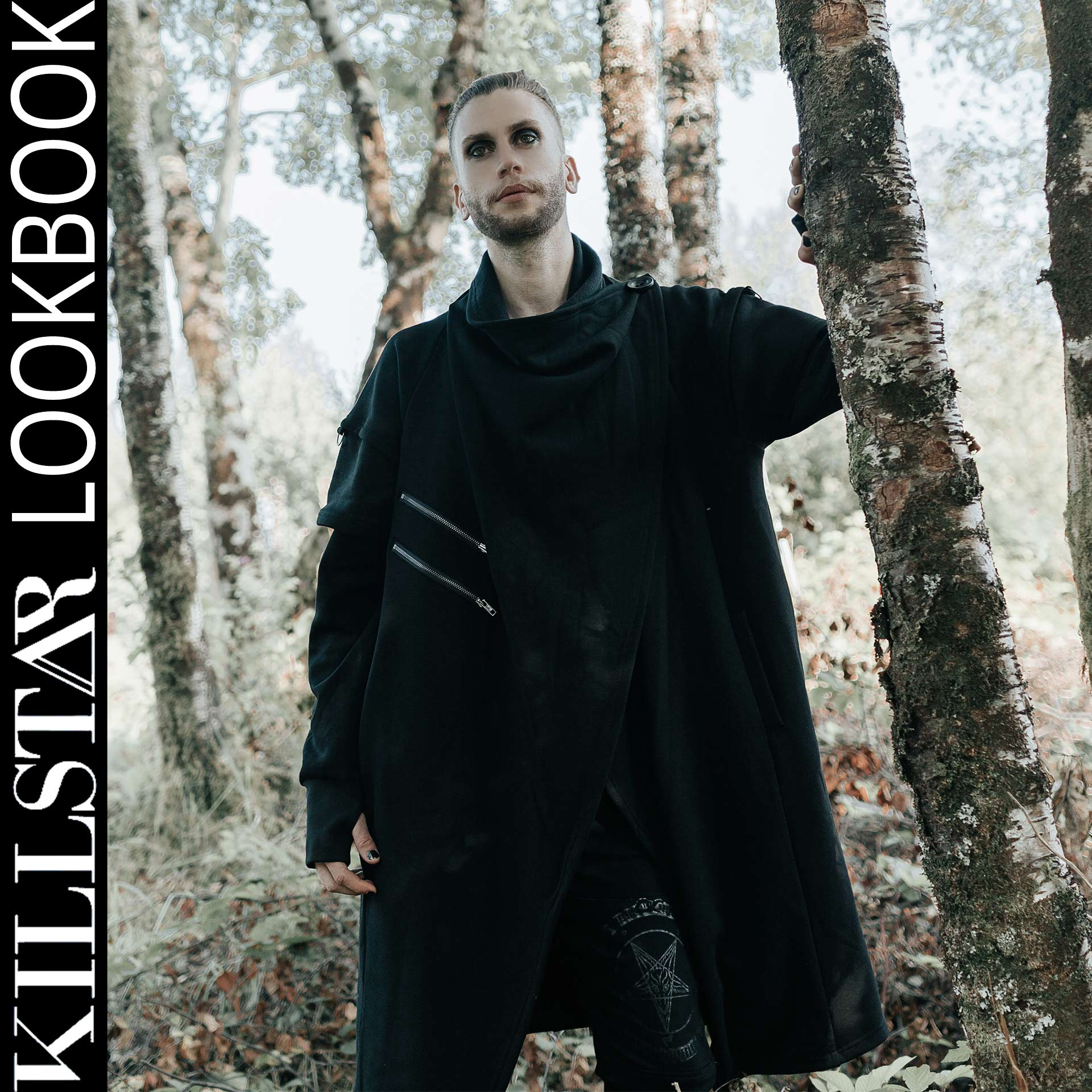 Cypher Long Coat - Killstar | Fantasmagoria.shop