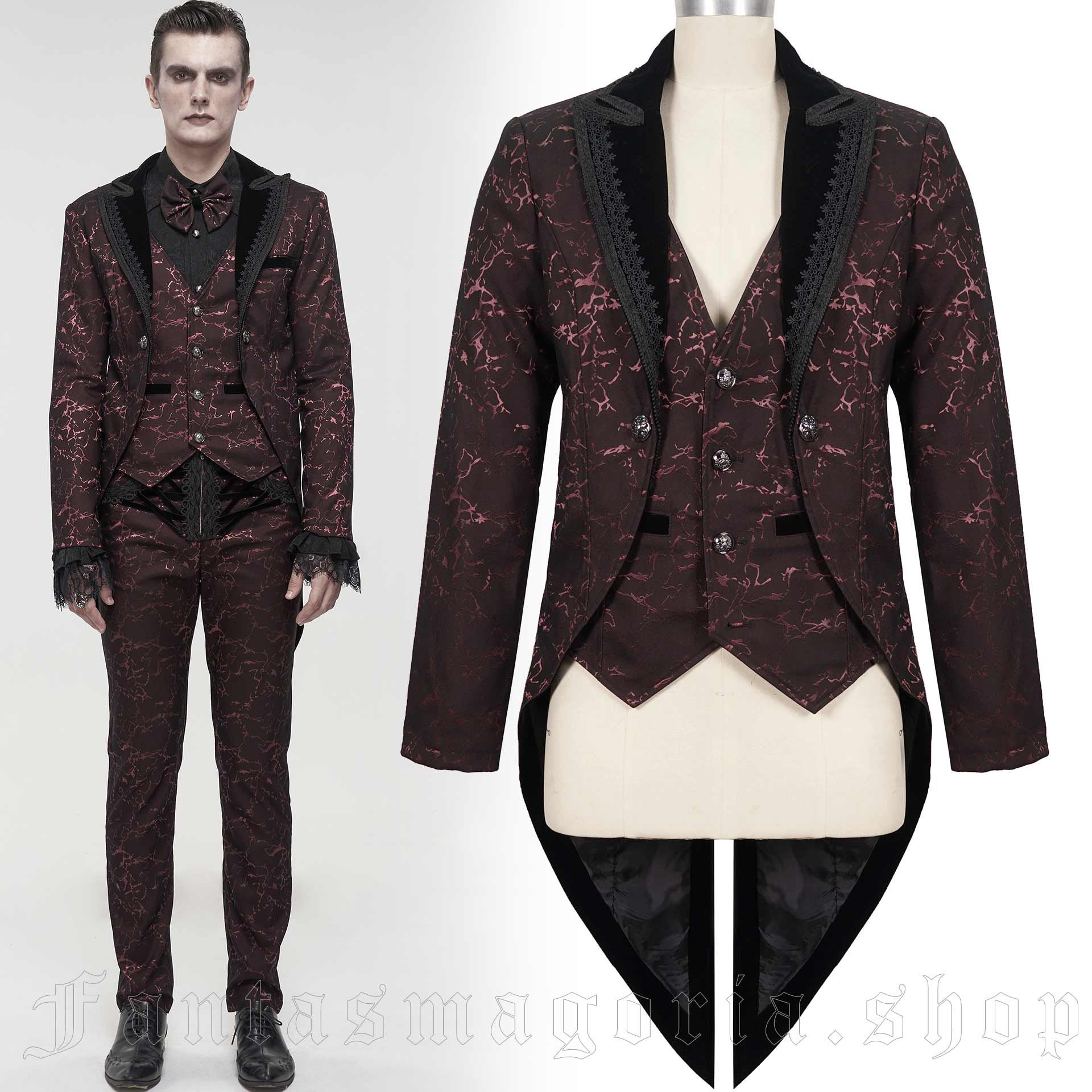 Blutengel Red Jacket - Devil Fashion - CT19102/RD 1