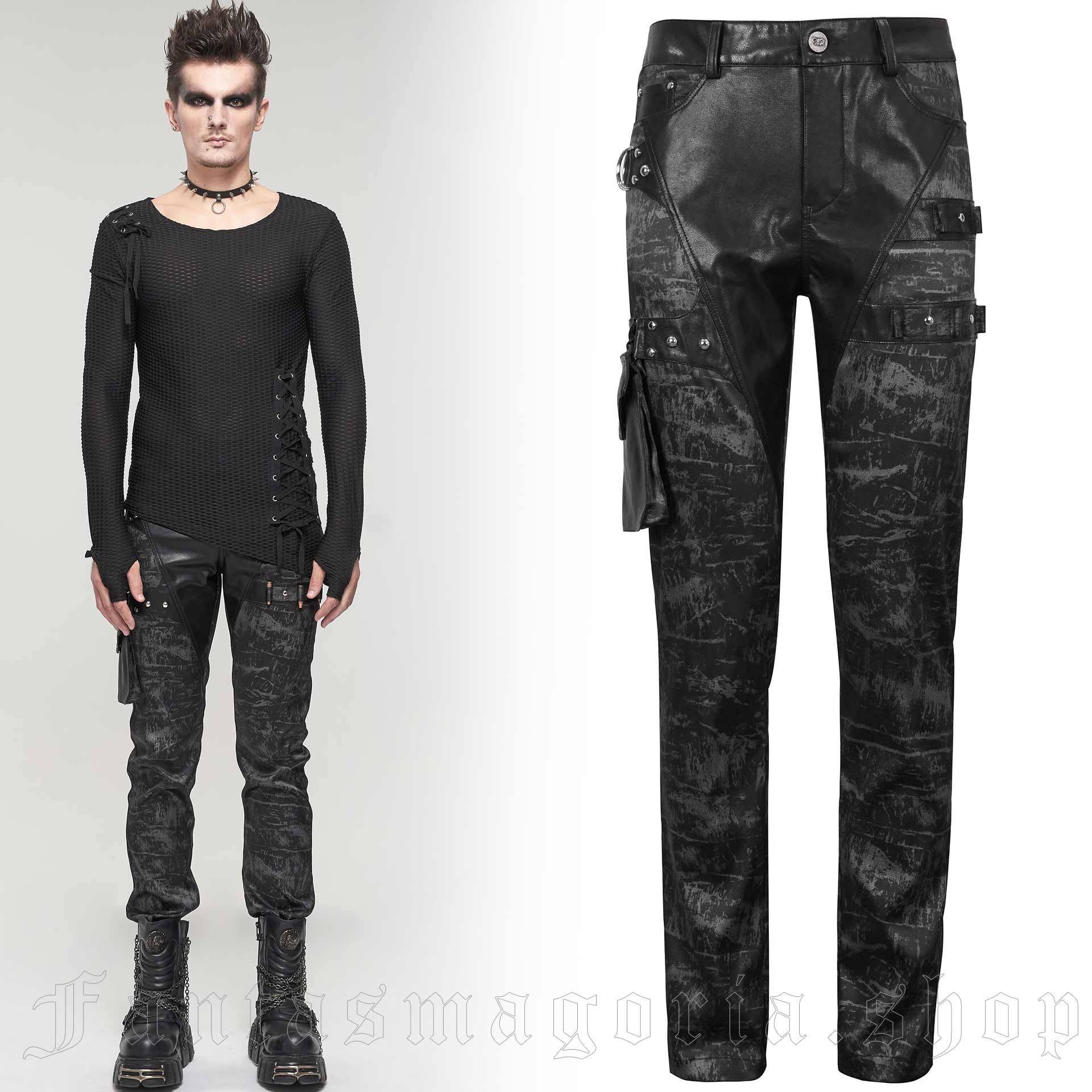 Asphalt Trousers Devil Fashion PT160/SI 1