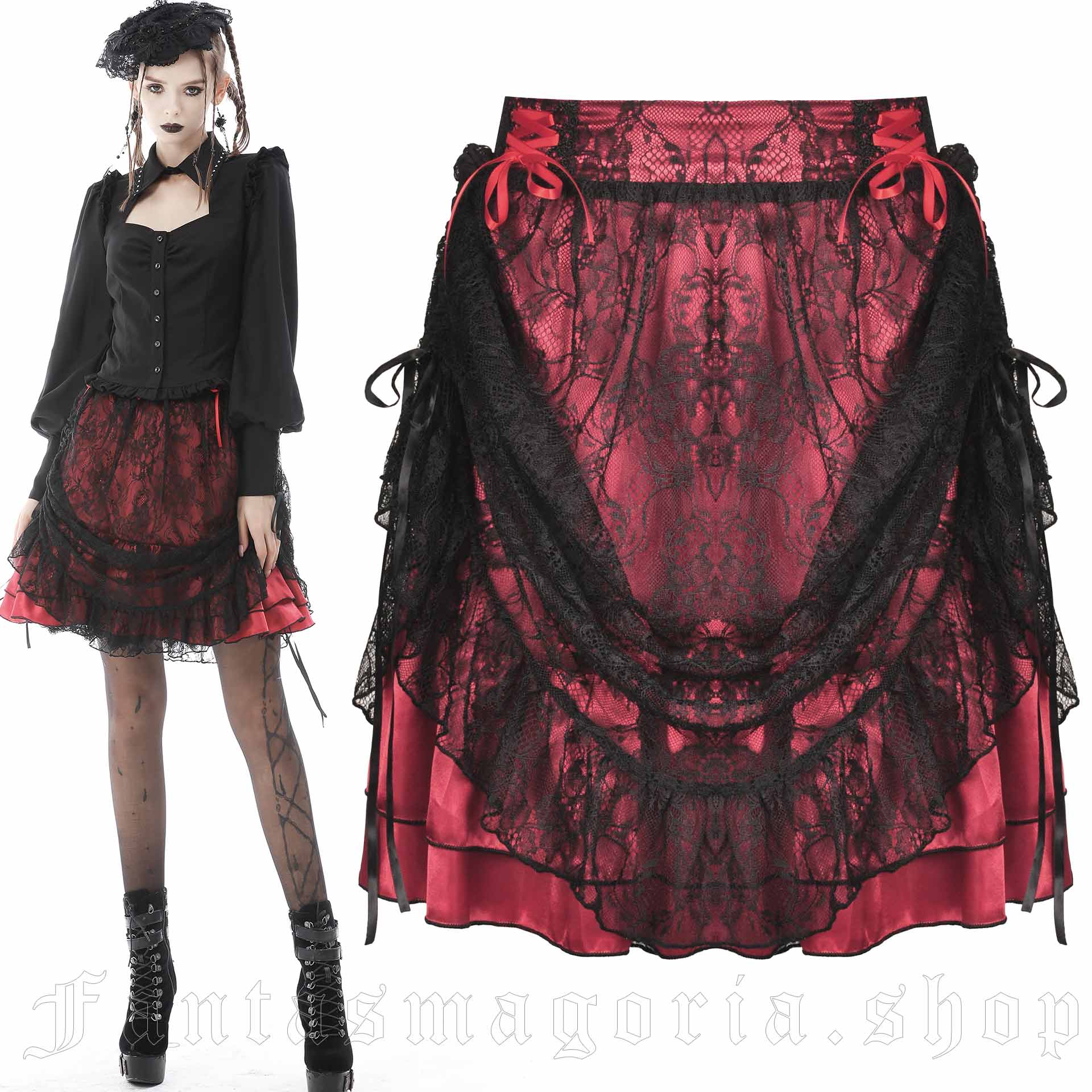 Aurora Skirt KW215 by Dark in Love brand