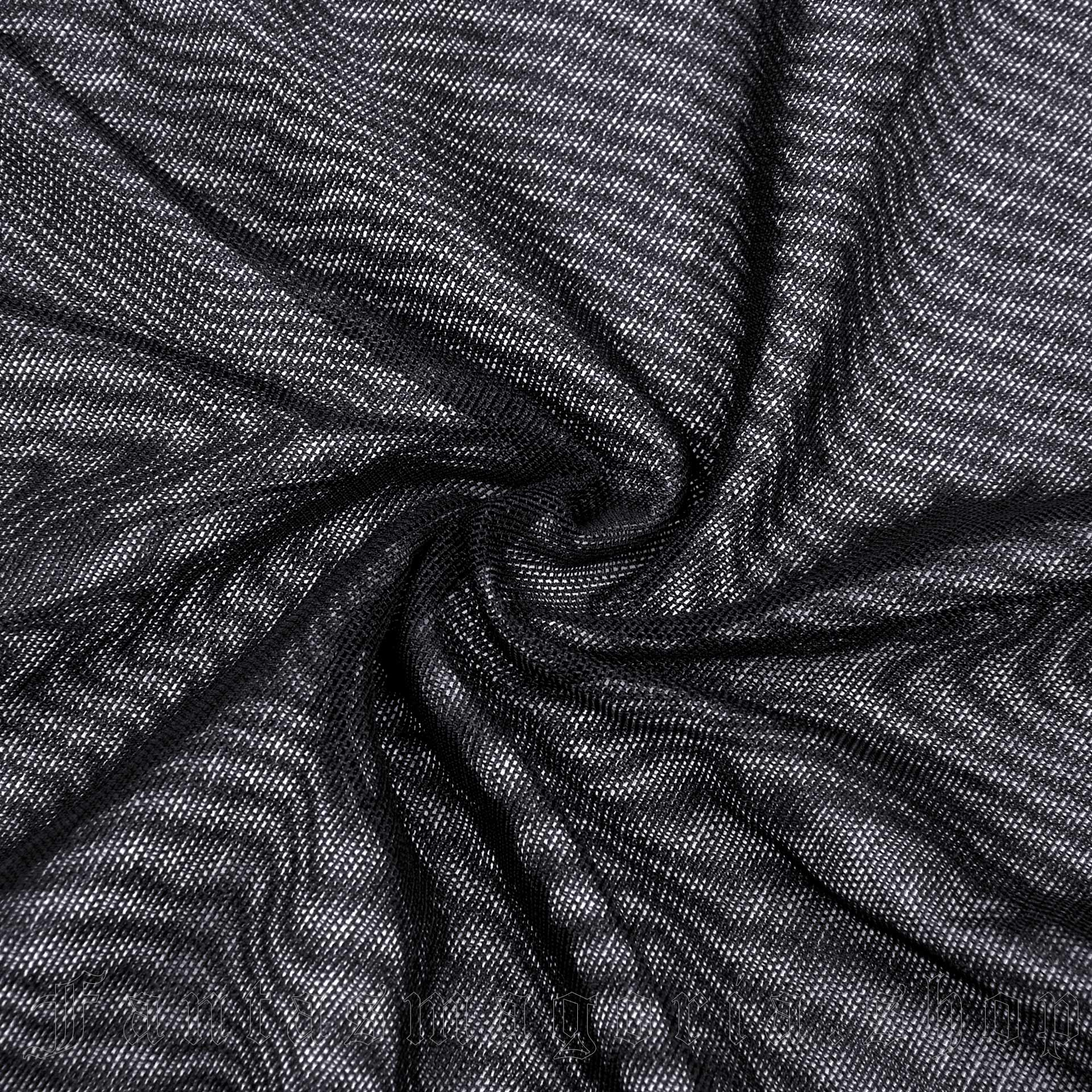Black Power Mesh Fabric