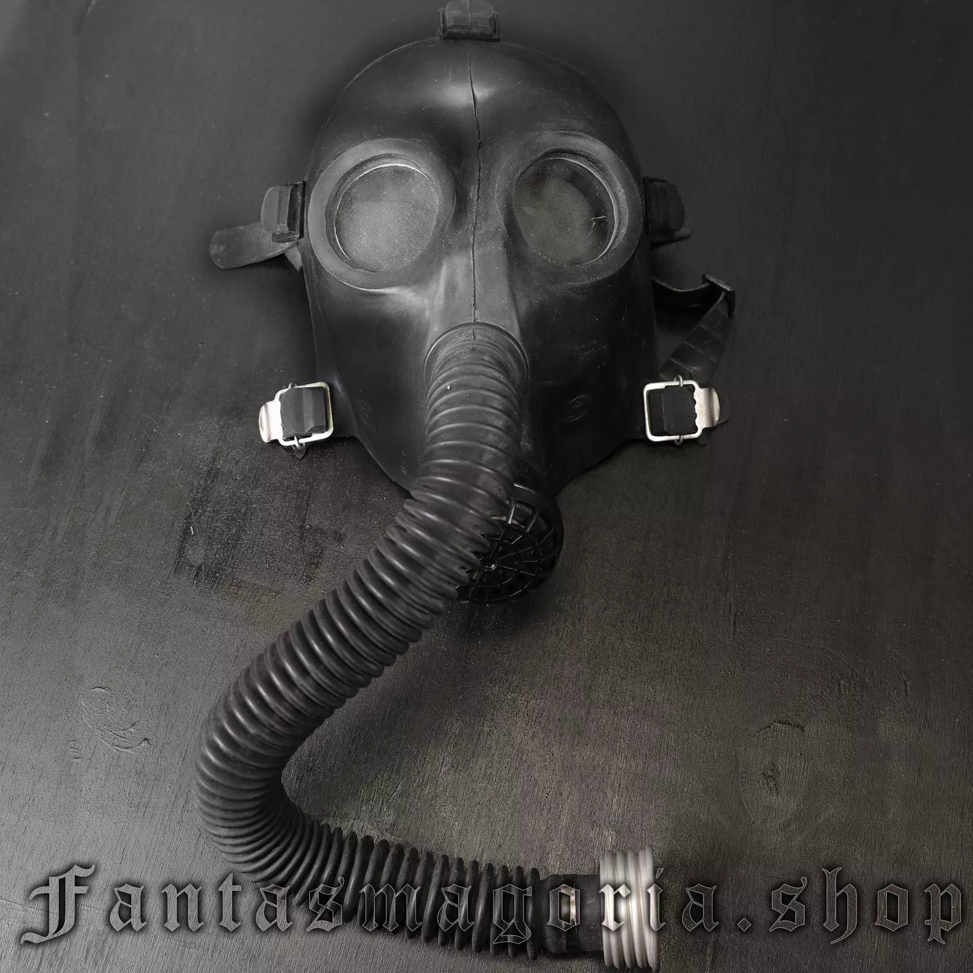 Black Gas mask with hose PDF-2SH - NoName - PDF-2SH/Black 1