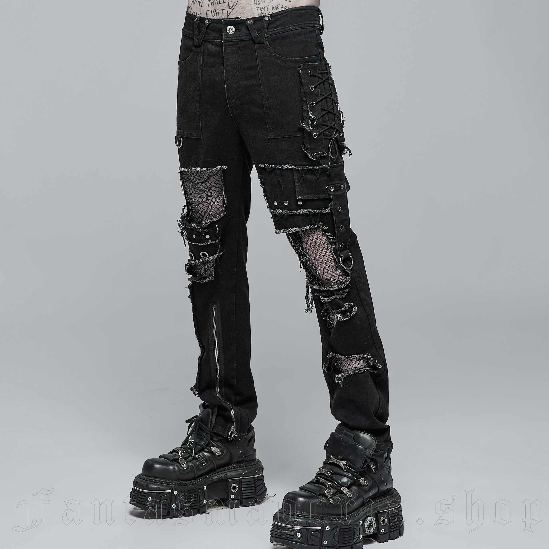 Deranged World Trousers by Punk Rave brand