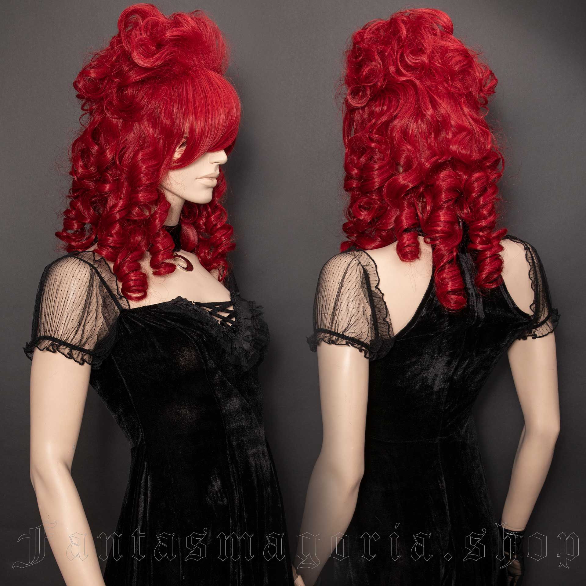 Fashion Mixed Fade Color Anime Hair Wigs Cosplay Cool Long Curly Wigs 9  Colors