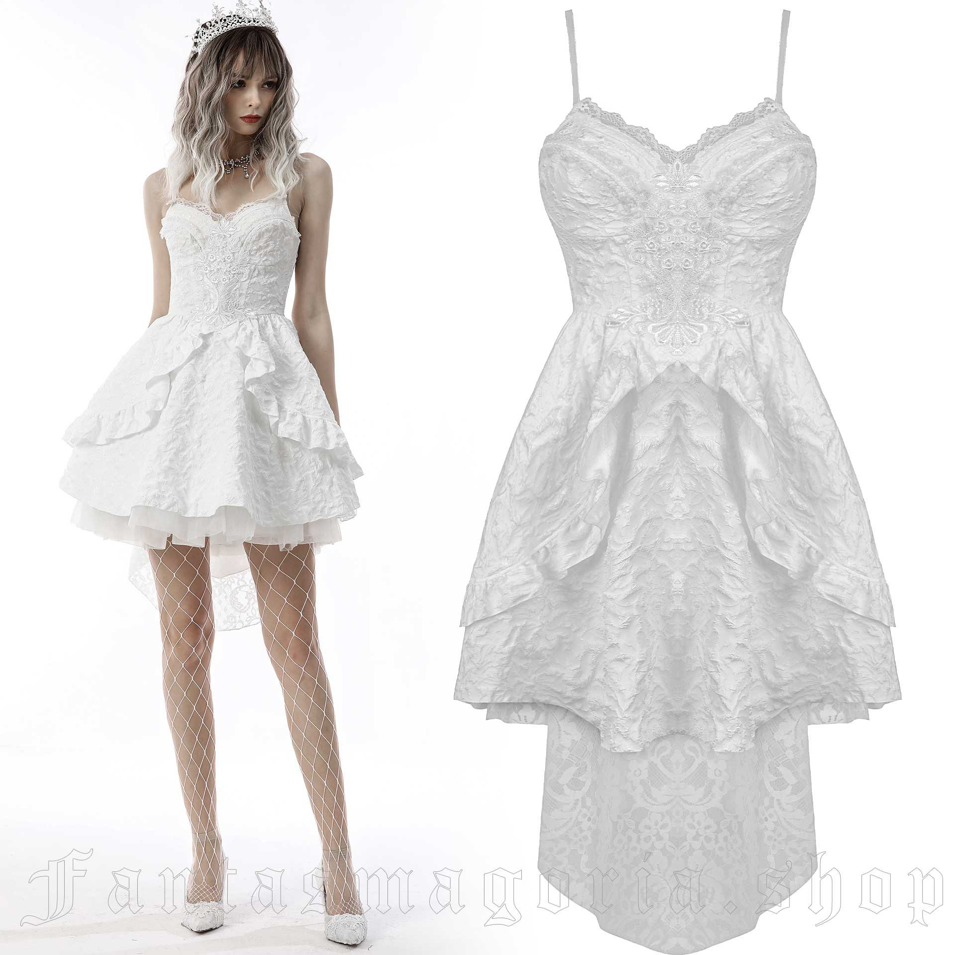 White Swan Dress - Dark in Love - DW635 1