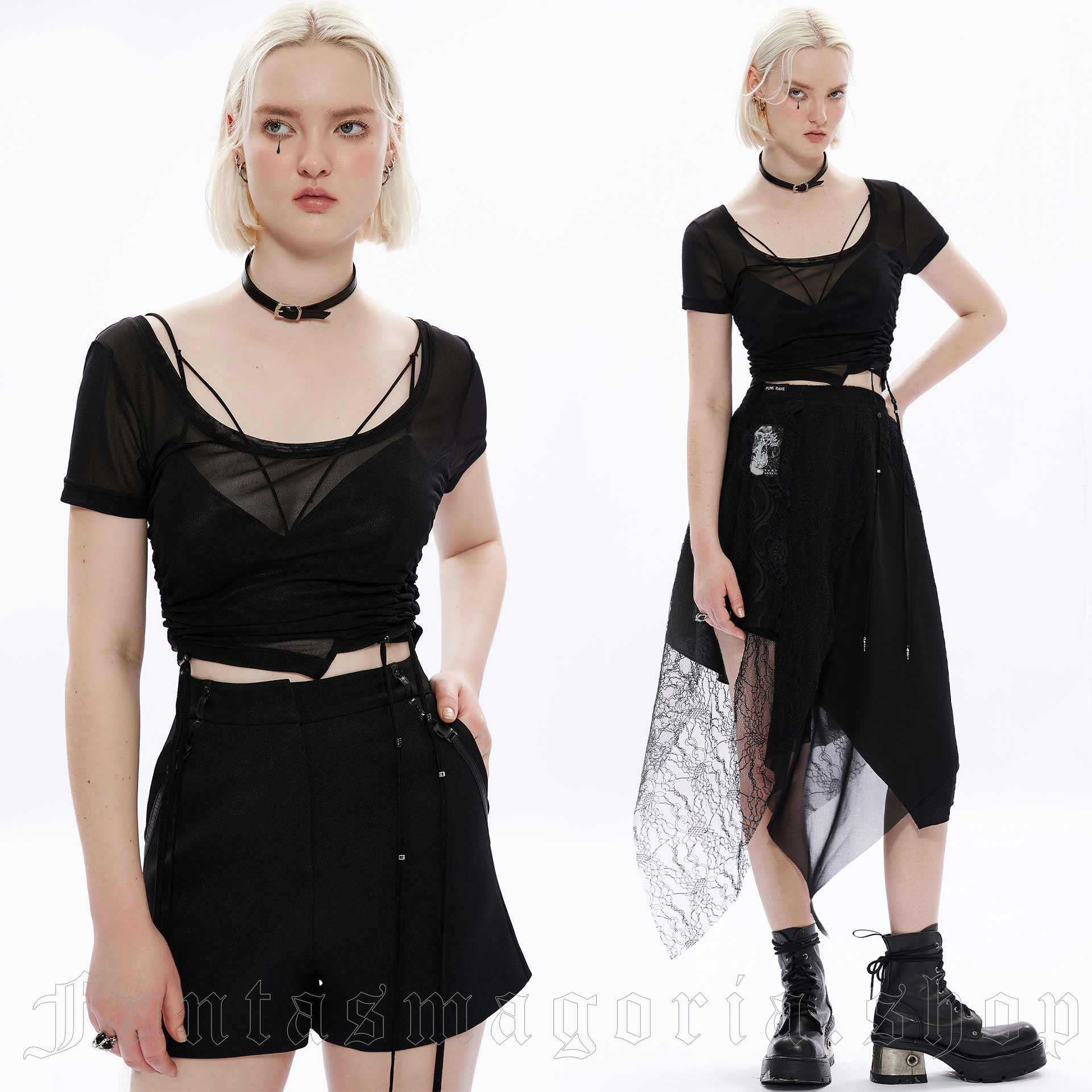 Visions Bleak Top by Punk Rave brand