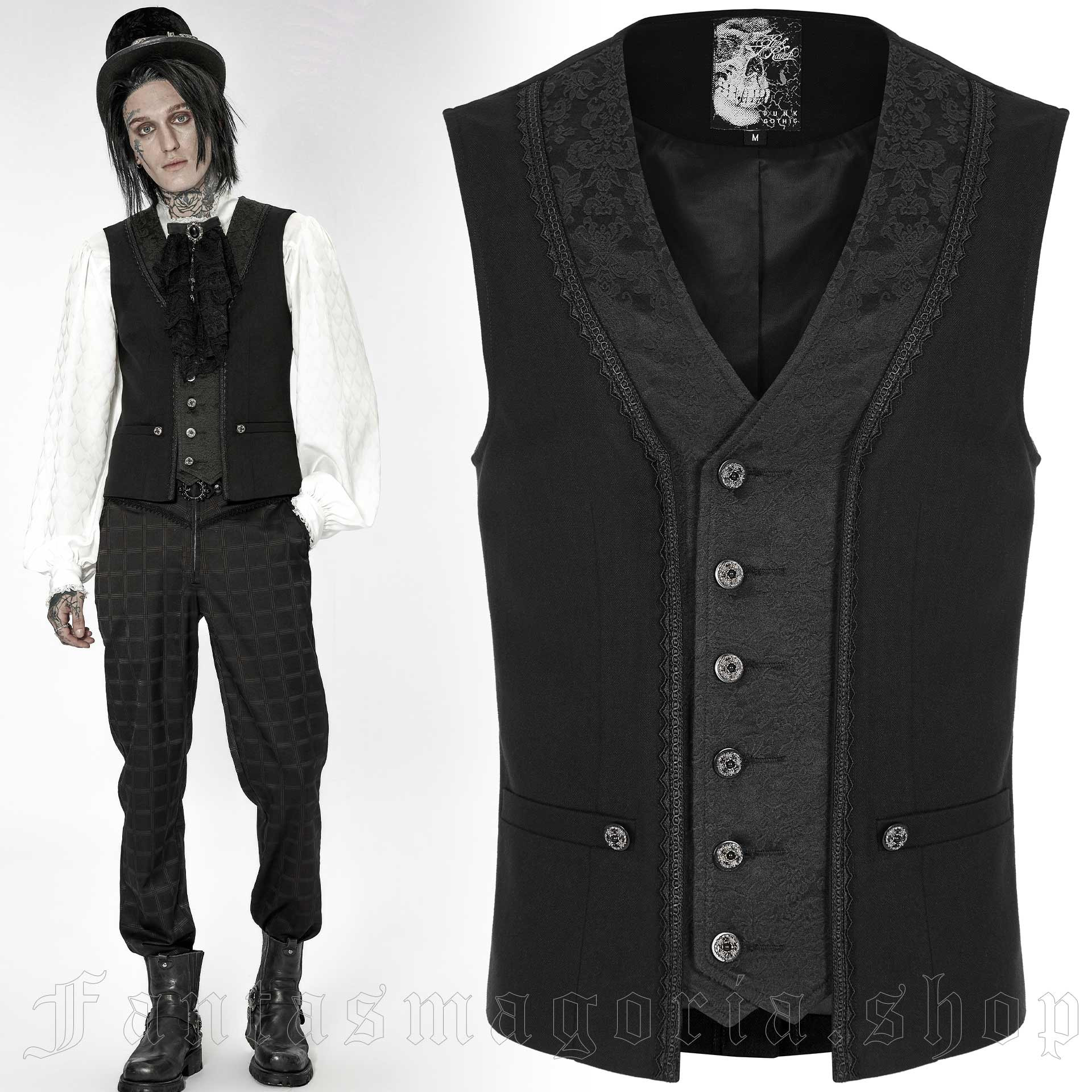 Magus Waistcoat - Punk Rave - WY-1443 1