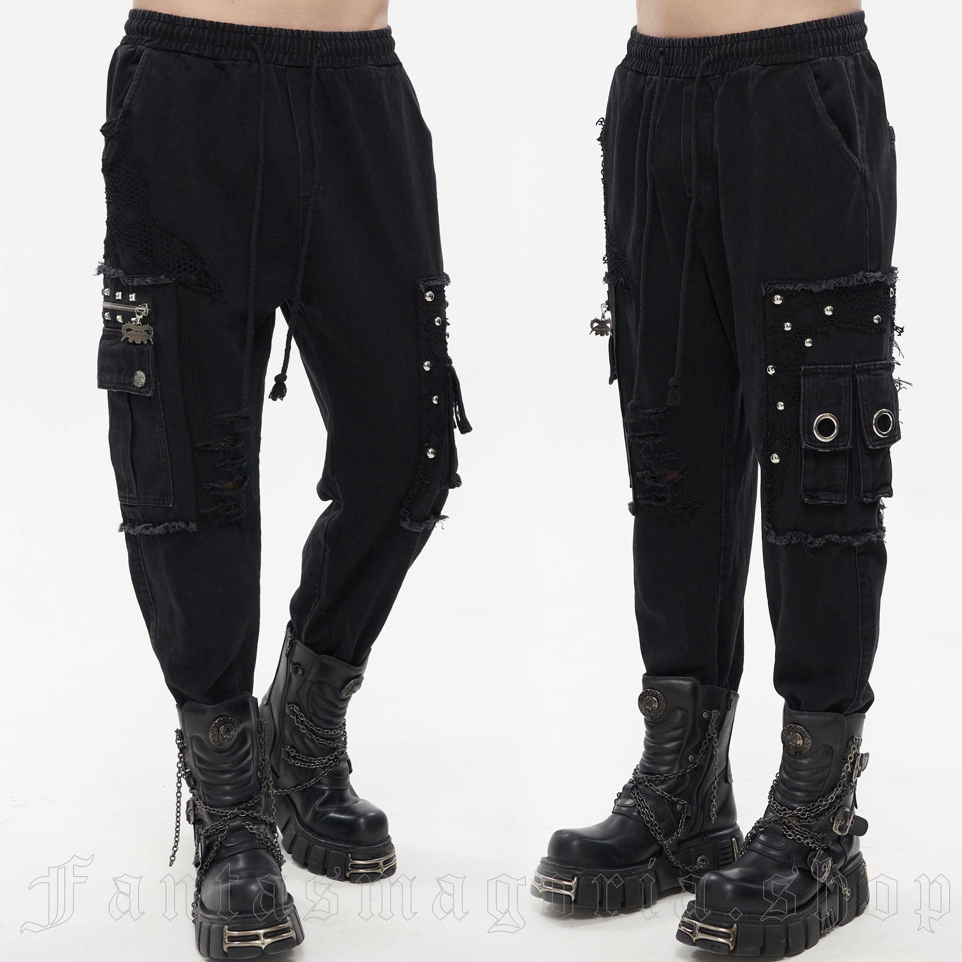 Brutalism Cargo Trousers by Devil Fashion brand