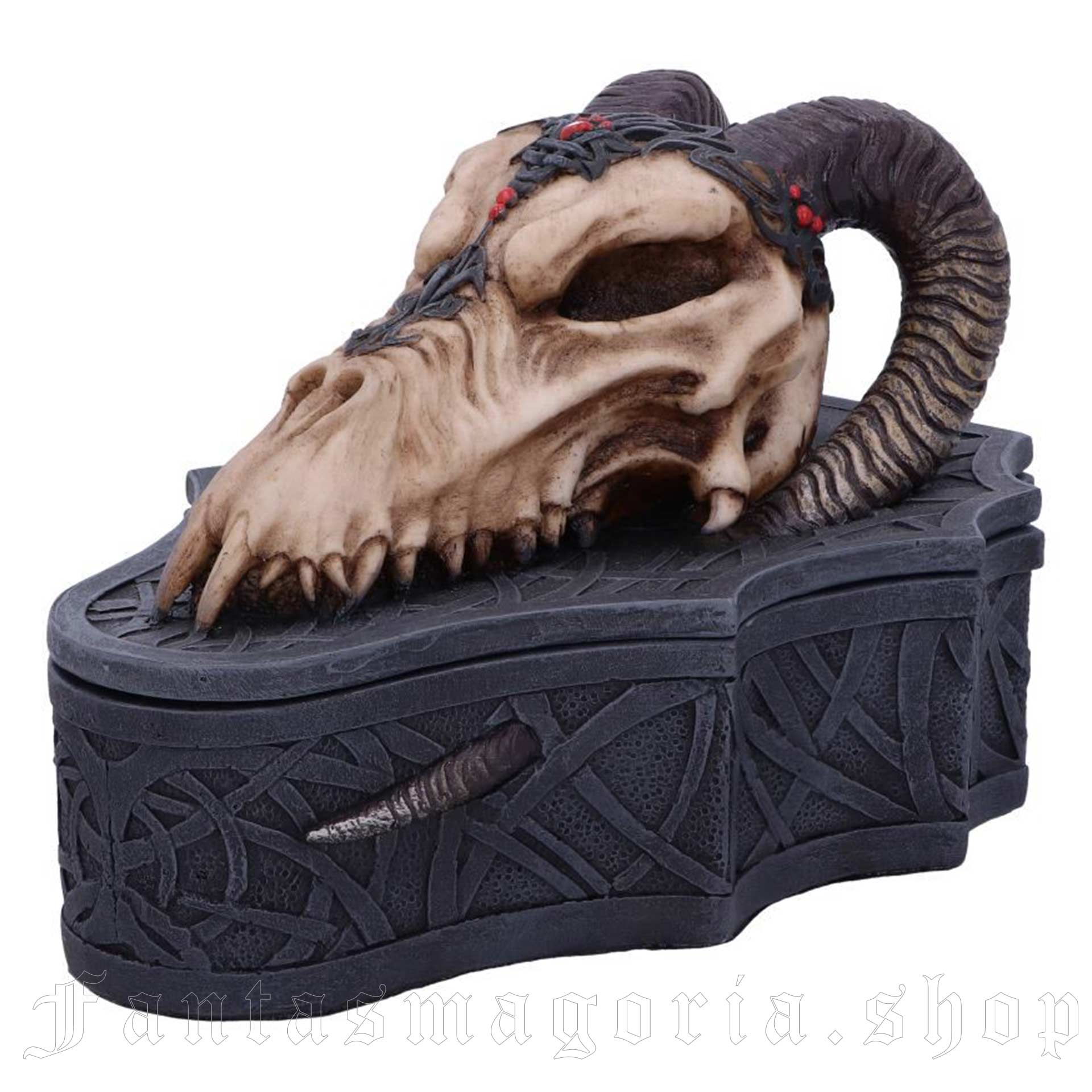 Gothic dragon skull box.. Nemesis Now D5986W2.