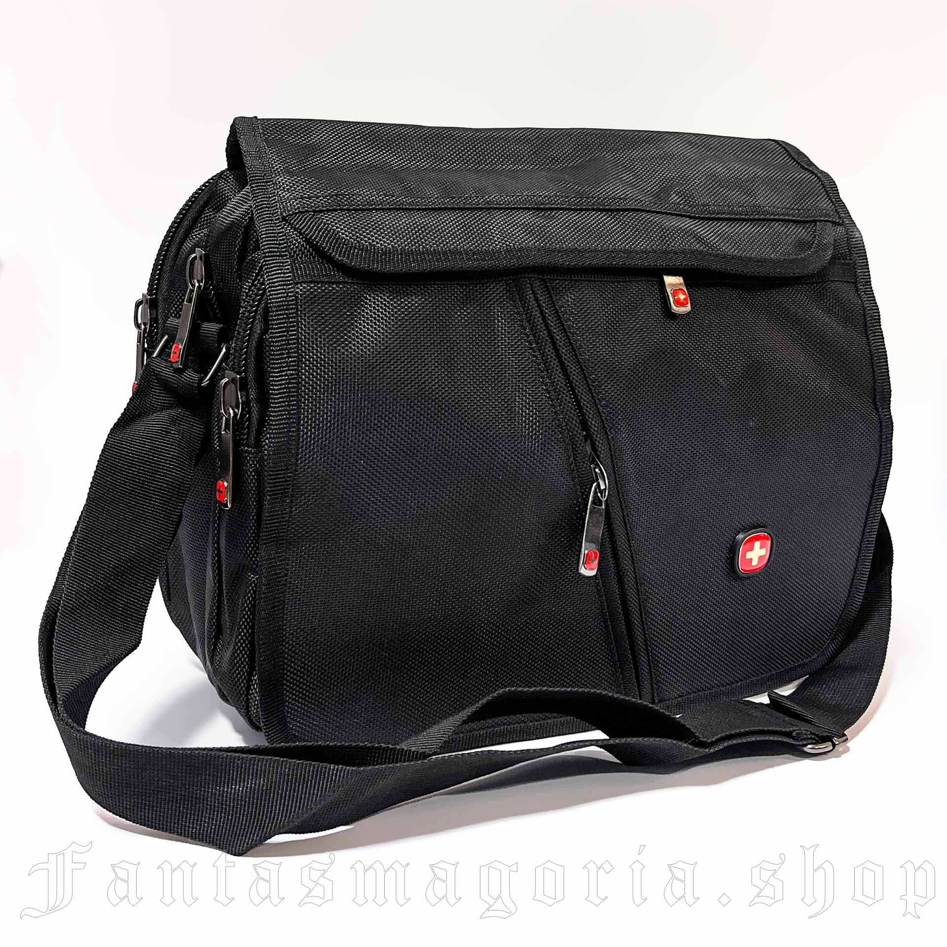 Black shoulder laptop bag.. NoName SB002.