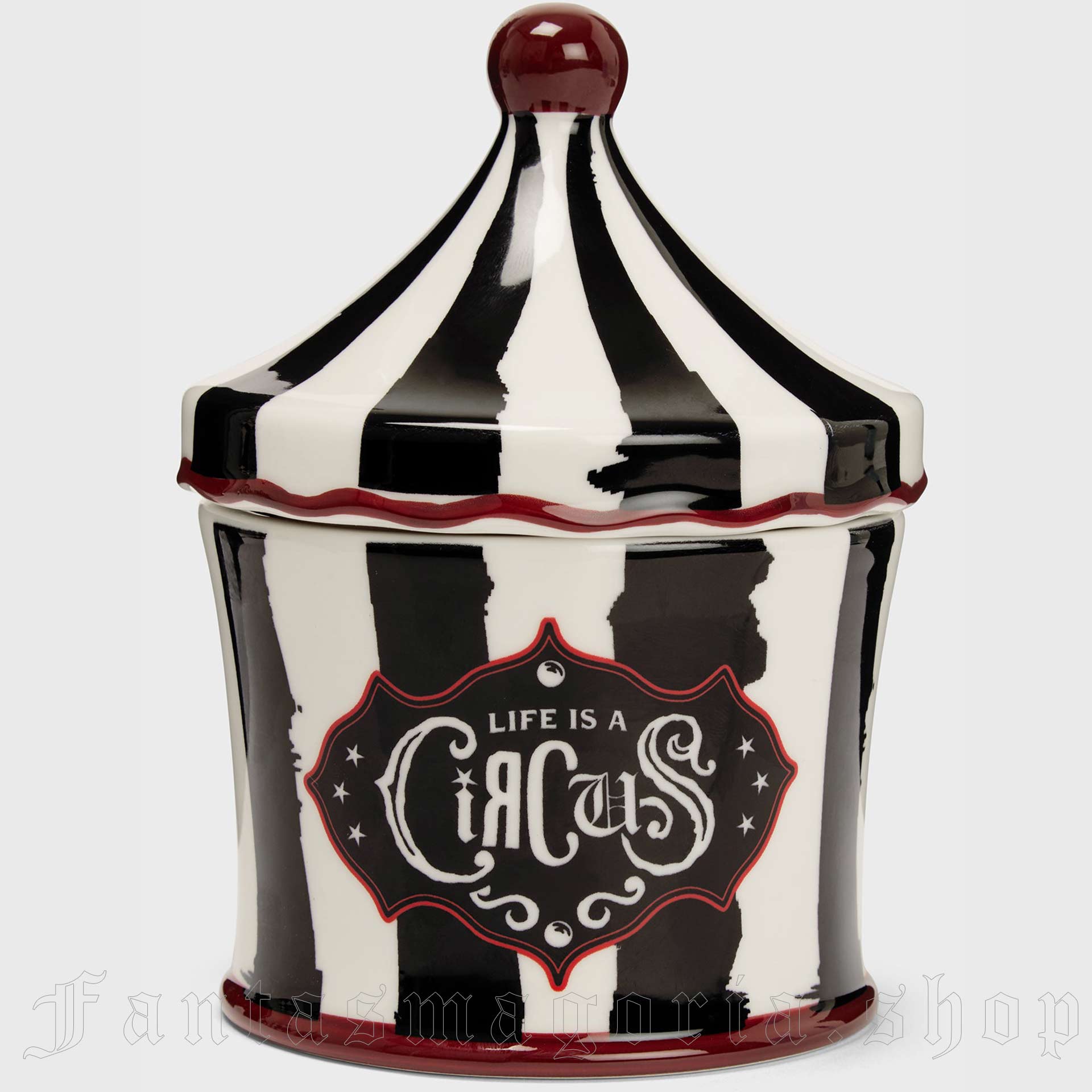 Gothic Carnival Striped Jar - Killstar KSRA008199