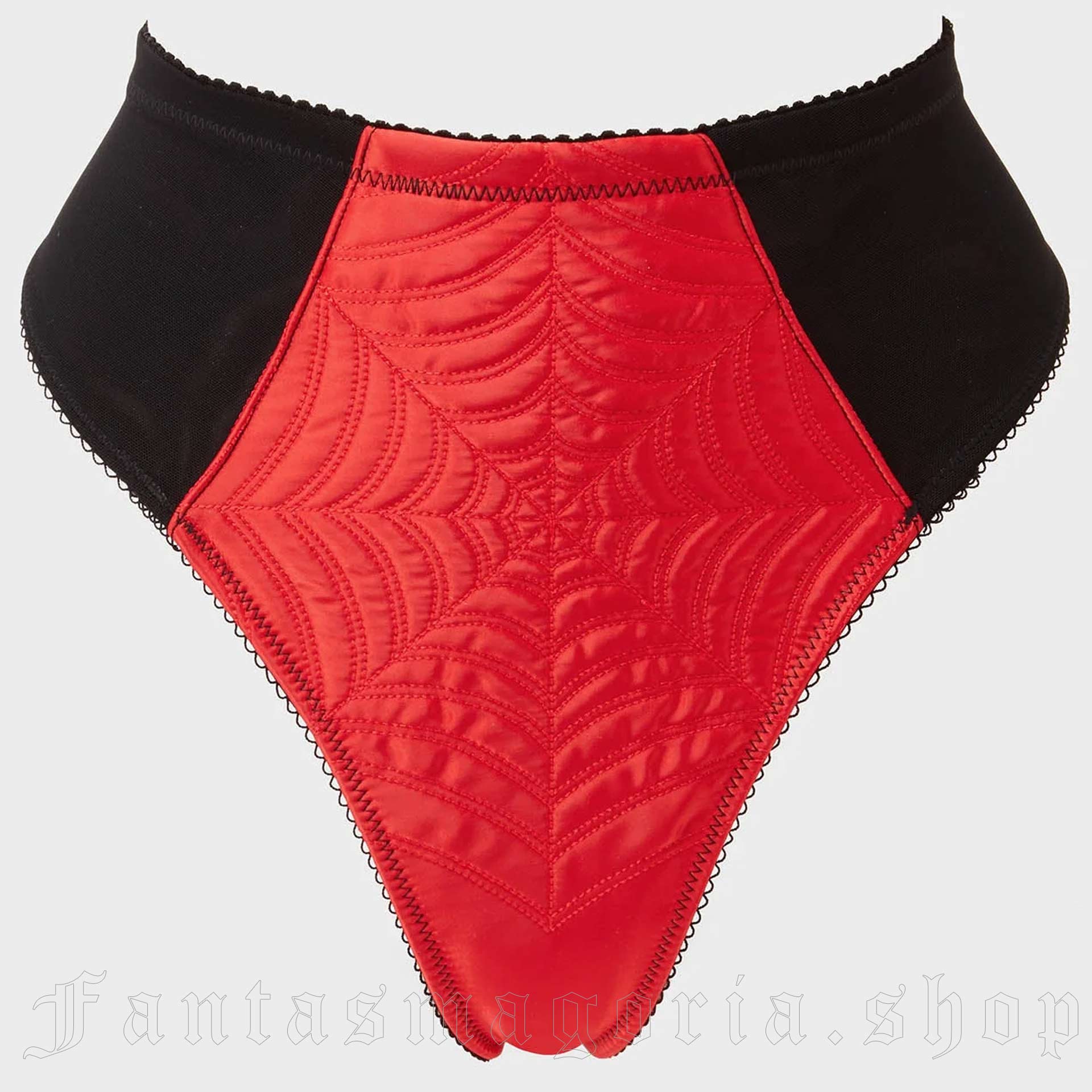 Women's Black & Red Rockabilly Pinup Underwear