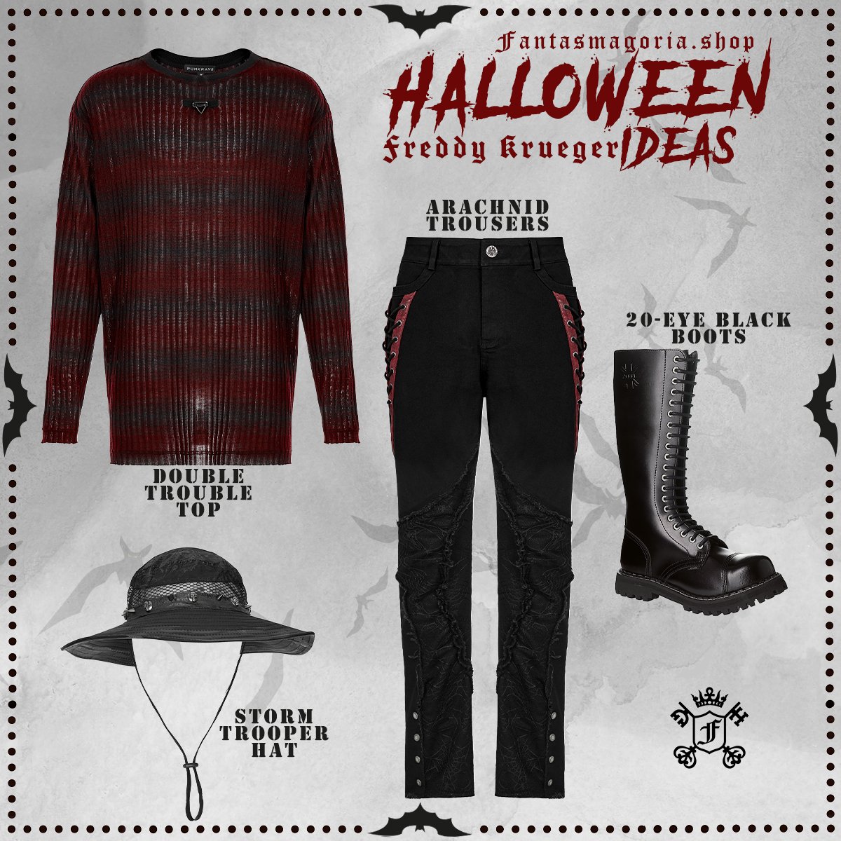 Freddy Krueger Halloween costume