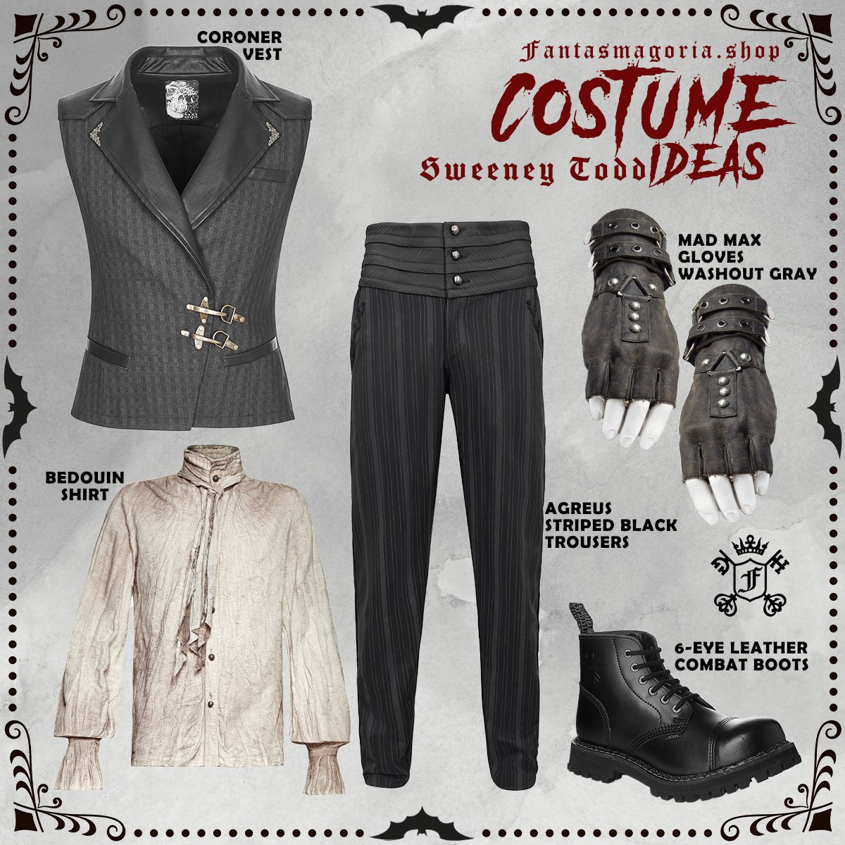 Sweeney Todd Halloween costume