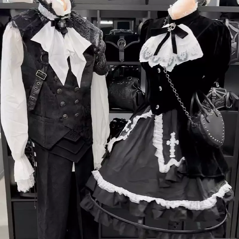 Gothic Lolita Couple Outfit