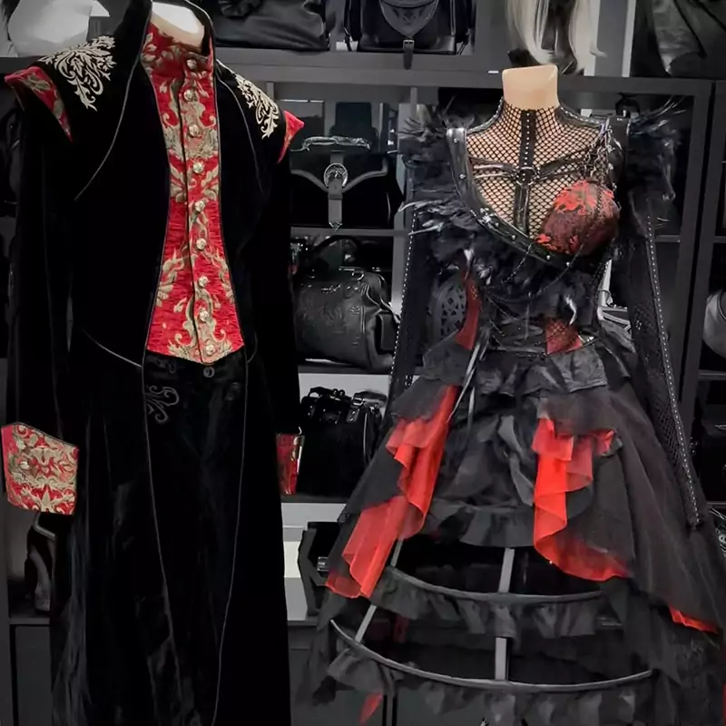 Victorian Gothic Couple Outfit