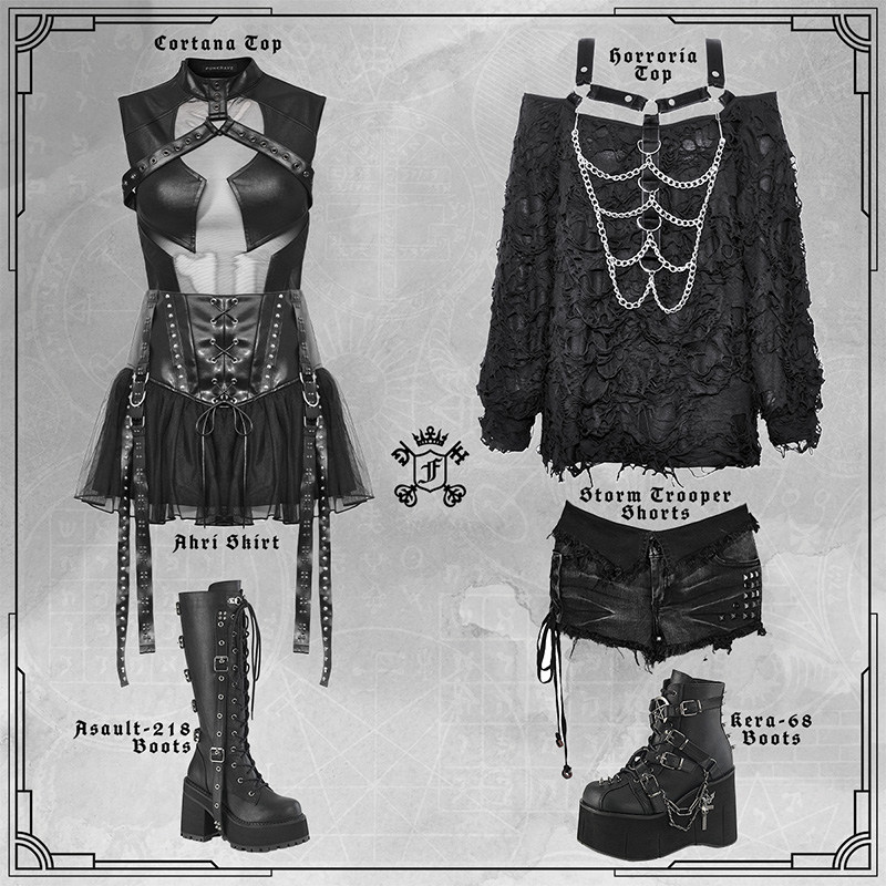 Gothic Lolita Clothing and Accessories Set