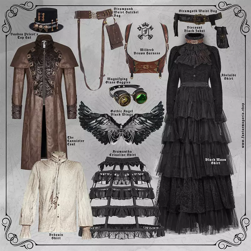 Steampunk Couple Outfit