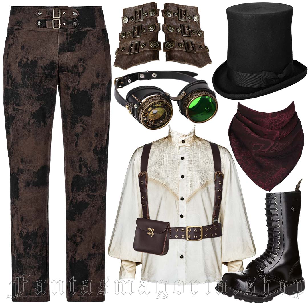 Men's Steampunk Fashion Outfit