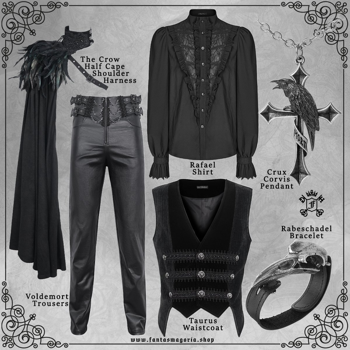 Shop Romantic and Victorian Gothic looks for men